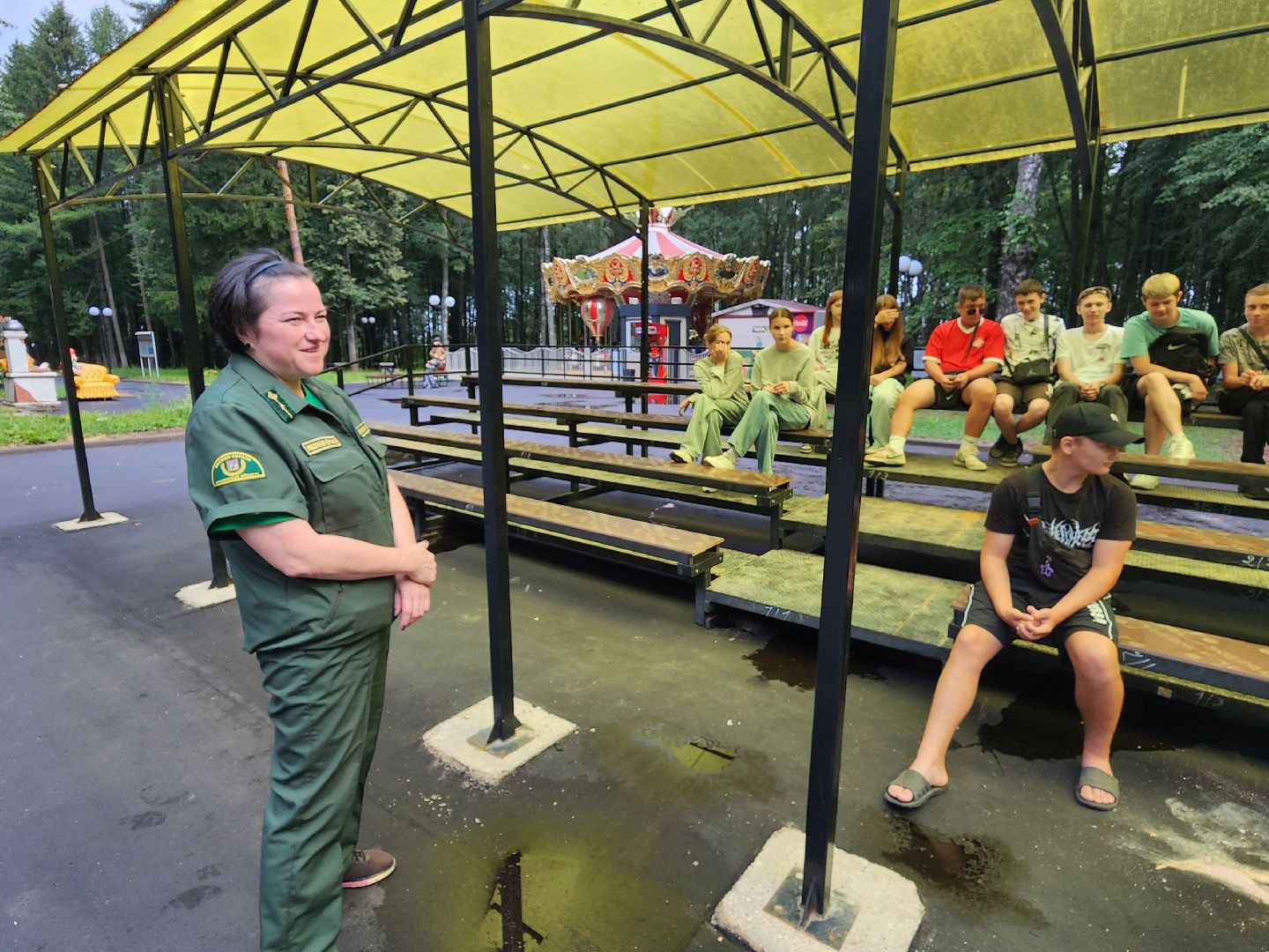 волоколамск, Охрана леса, лекция, мособллес,