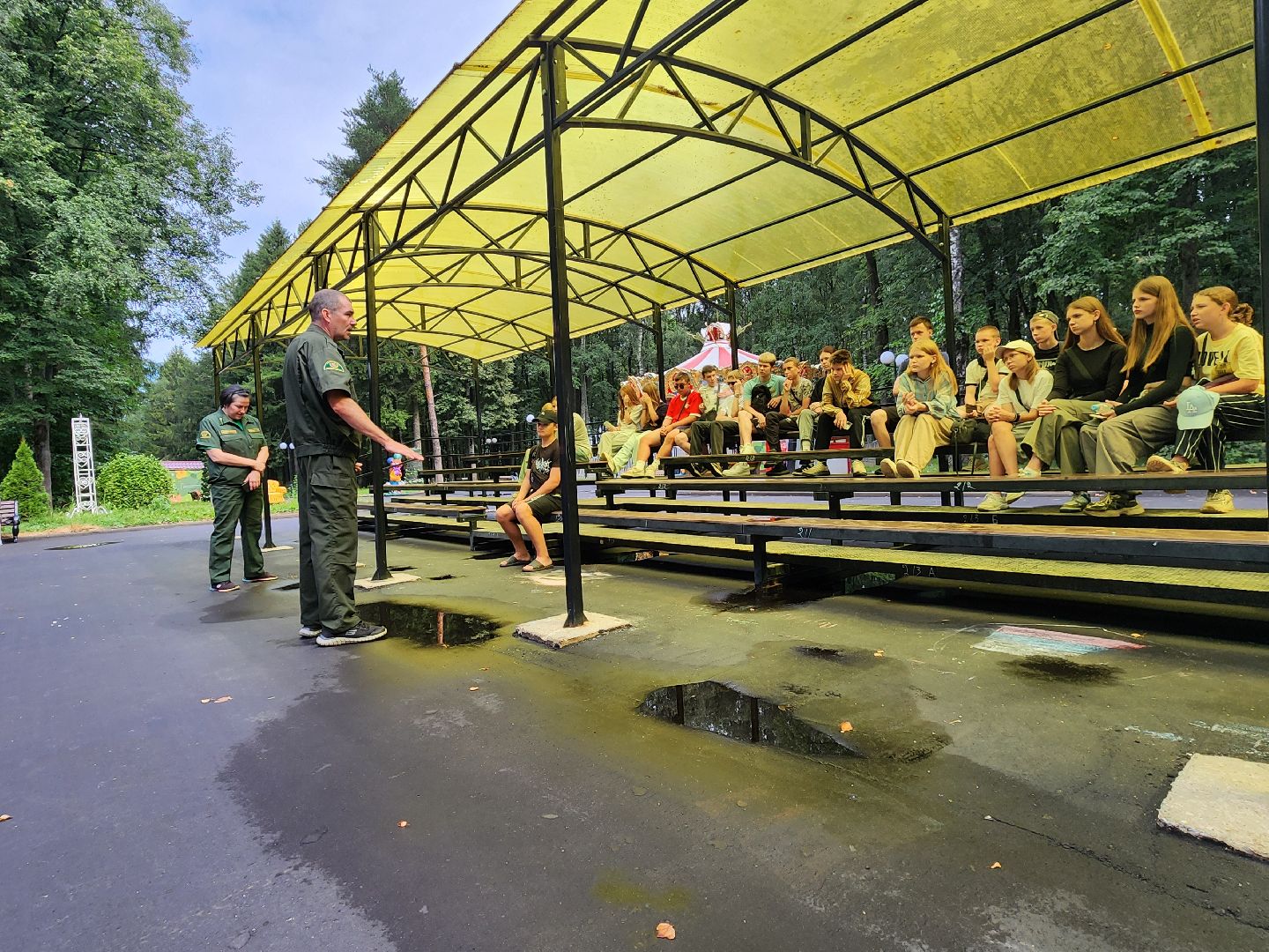 волоколамск, Охрана леса, лекция, мособллес,