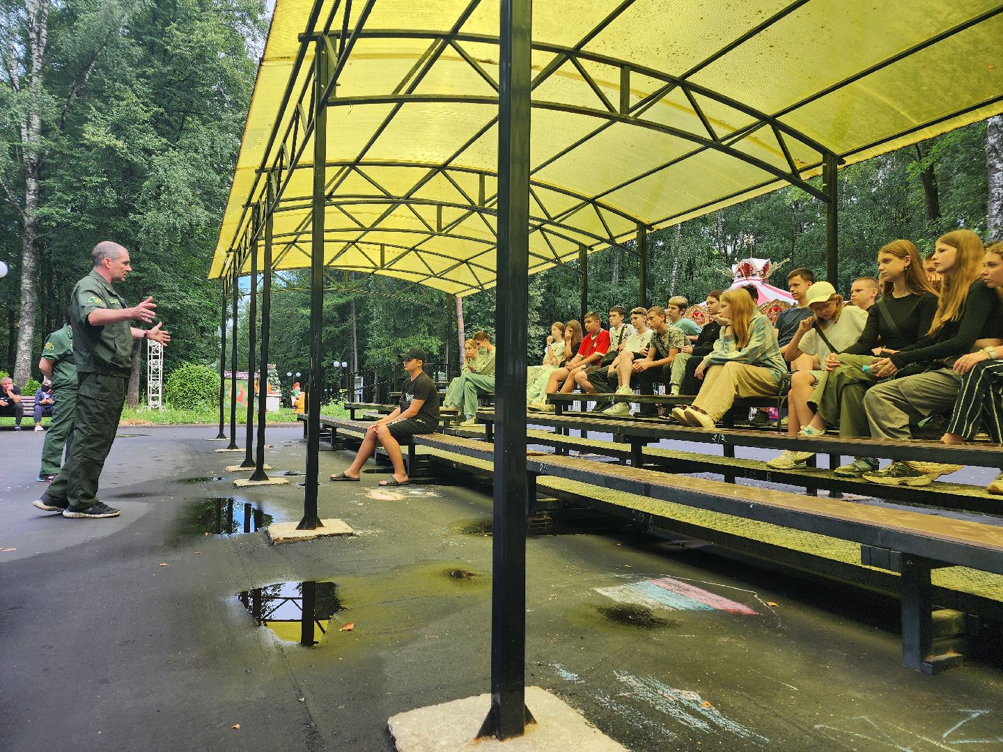 волоколамск, Охрана леса, лекция, мособллес,