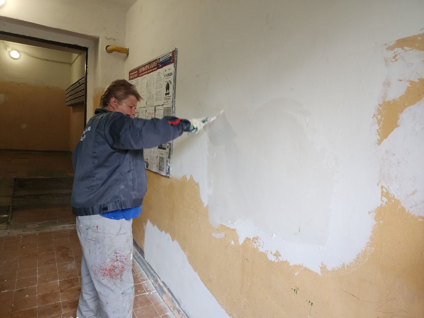 ремонт, ремонт подъездов,