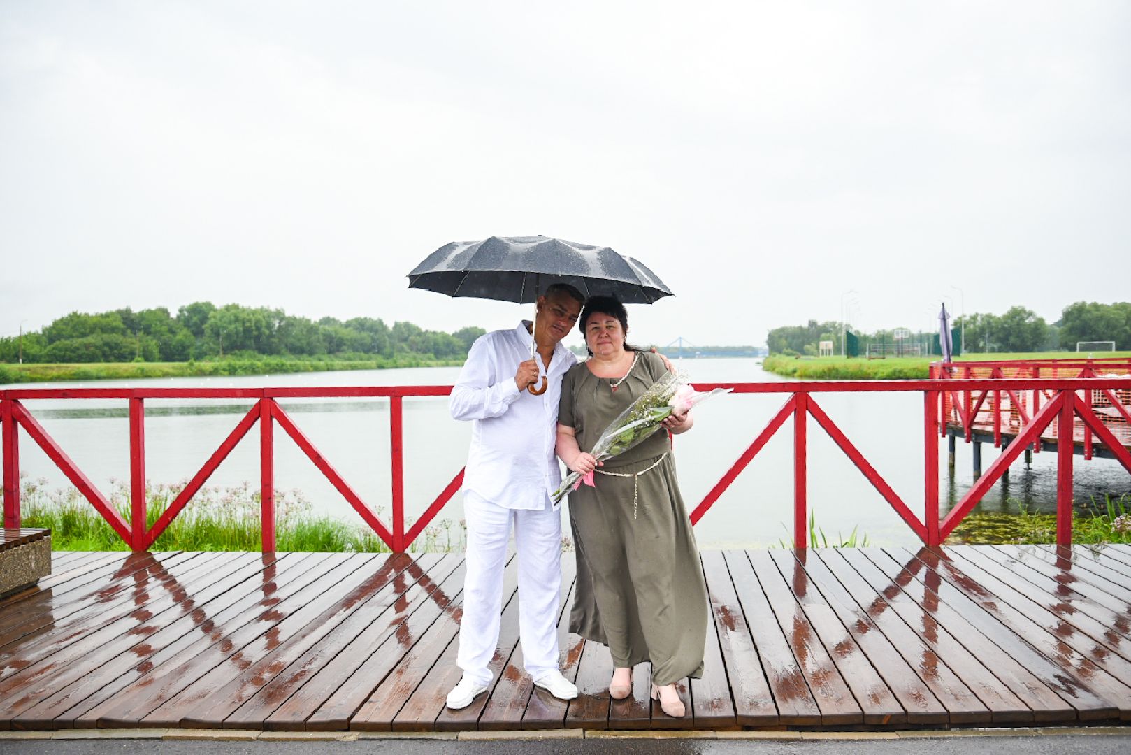 Бронницы, Выездная регистрация брака, Свадьба в парке, Бронницкий Луг, Год семьи, Путин