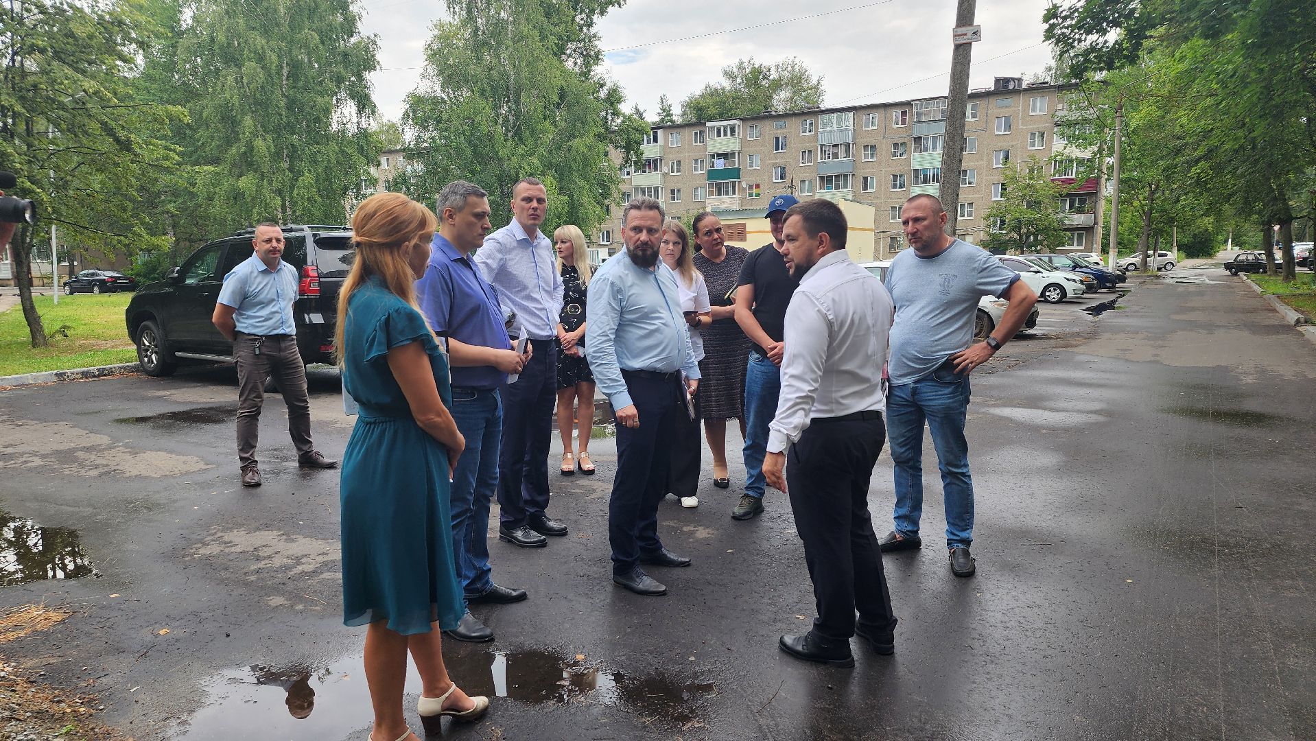 обход террриторий, жкх, благоустройство, Шатура, Большая Шатура,