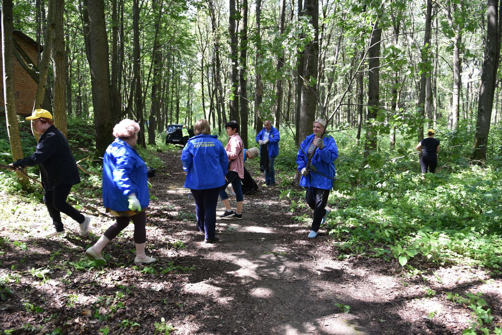 лотошино, чистый лес, экология, акция, экологическая акция, депутат мособлдумы,