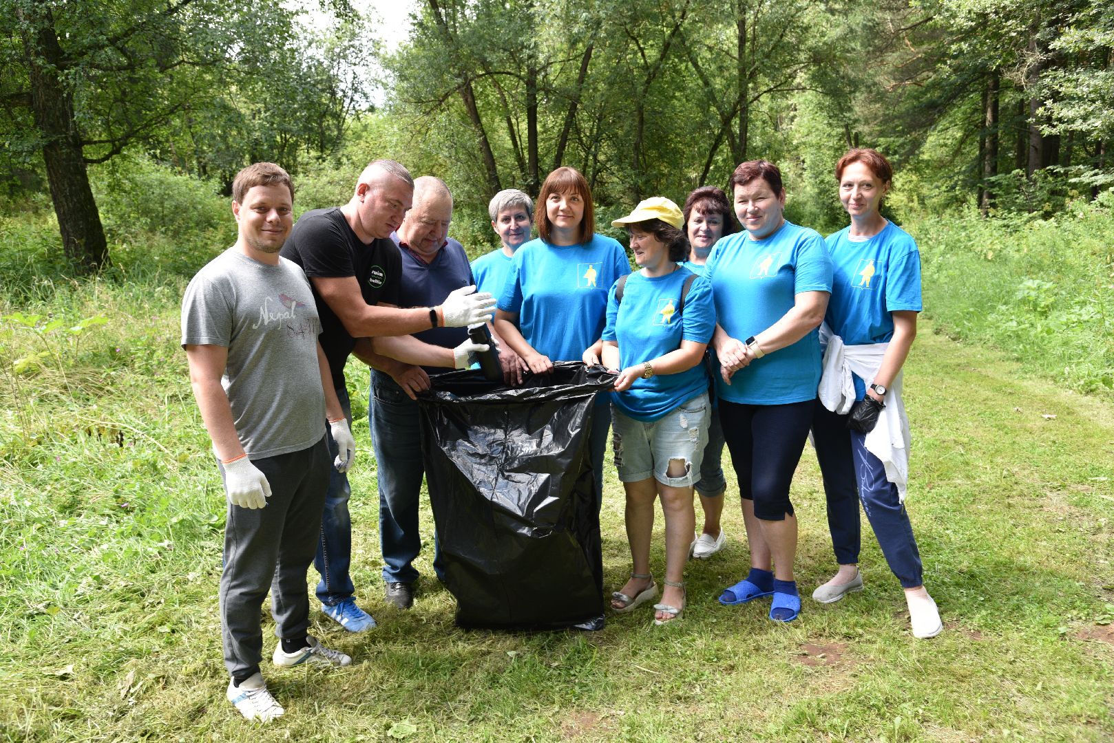 лотошино, чистый лес, экология, акция, экологическая акция, депутат мособлдумы,