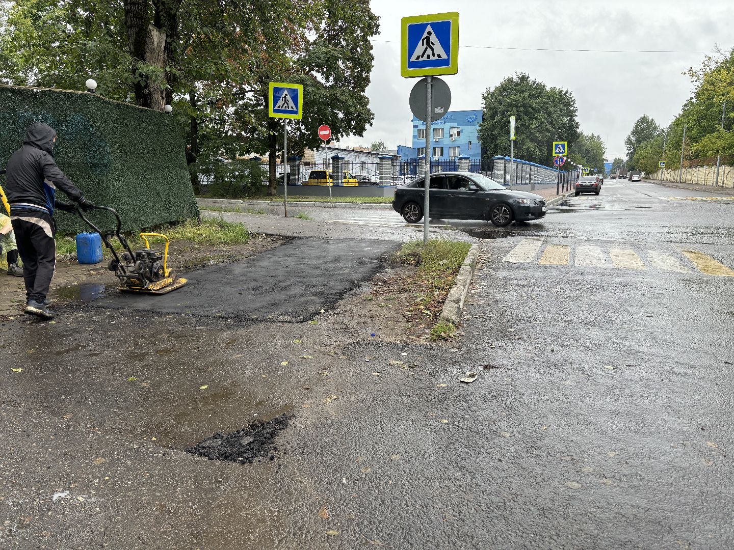 дороги, мбу благоустройство, ямочный ремонт, пешеходная дорожка,