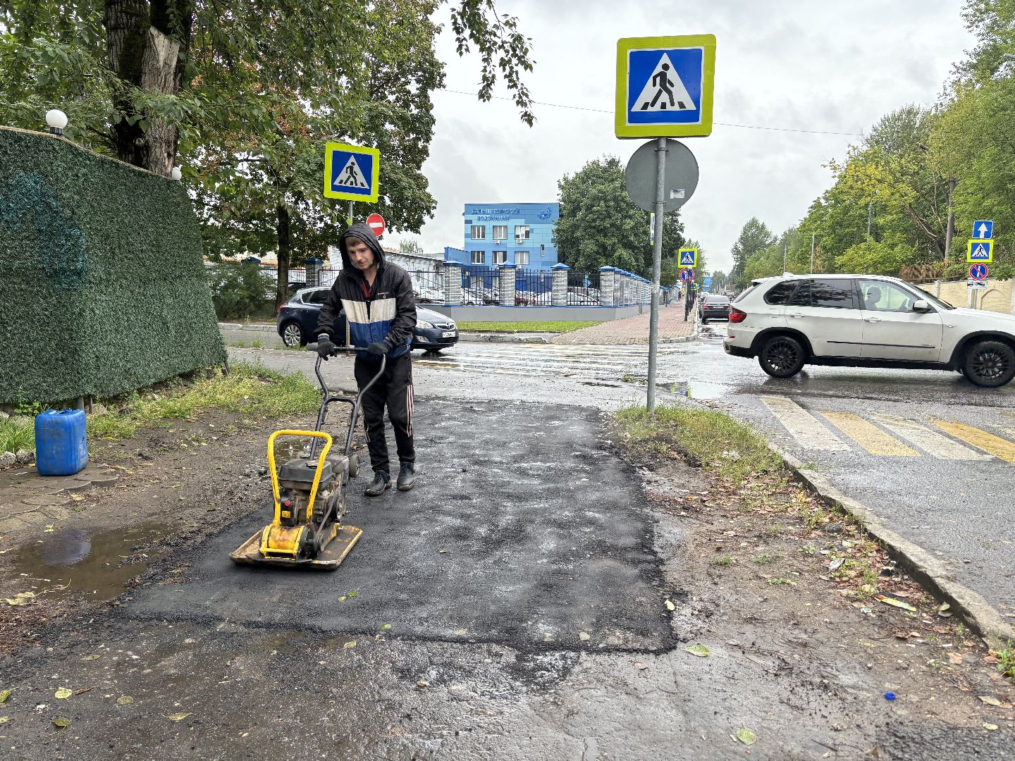 дороги, мбу благоустройство, ямочный ремонт, пешеходная дорожка,