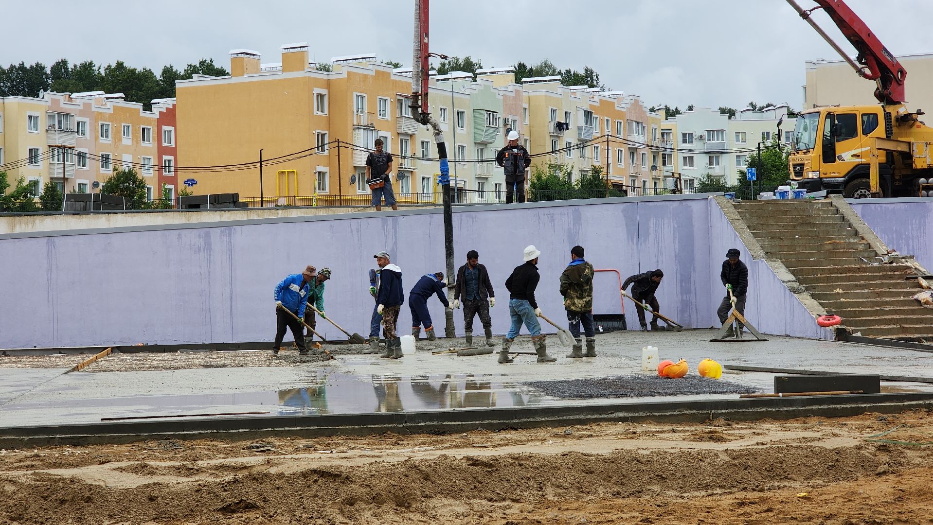 строительство школы, благоустройство, ступино,