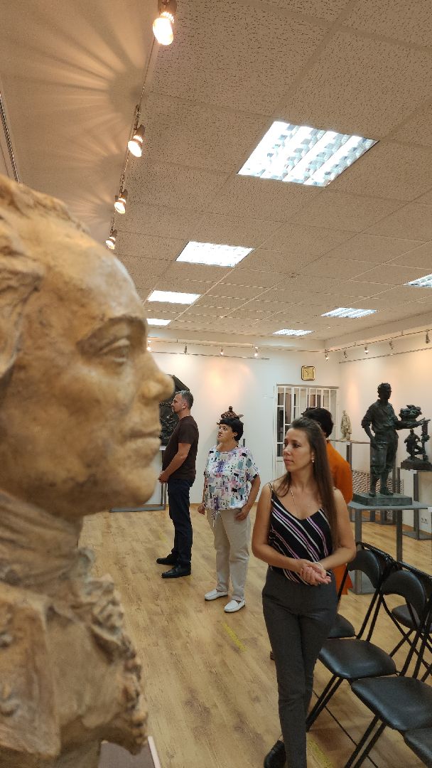 электросталь, мой город, жители города, выставочный зал, музей, выставка, экспозиция, скульптор, творческий вечер,