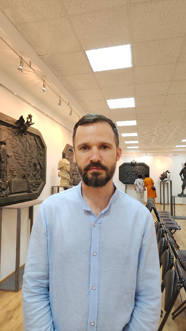 электросталь, мой город, жители города, выставочный зал, музей, выставка, экспозиция, скульптор, творческий вечер,