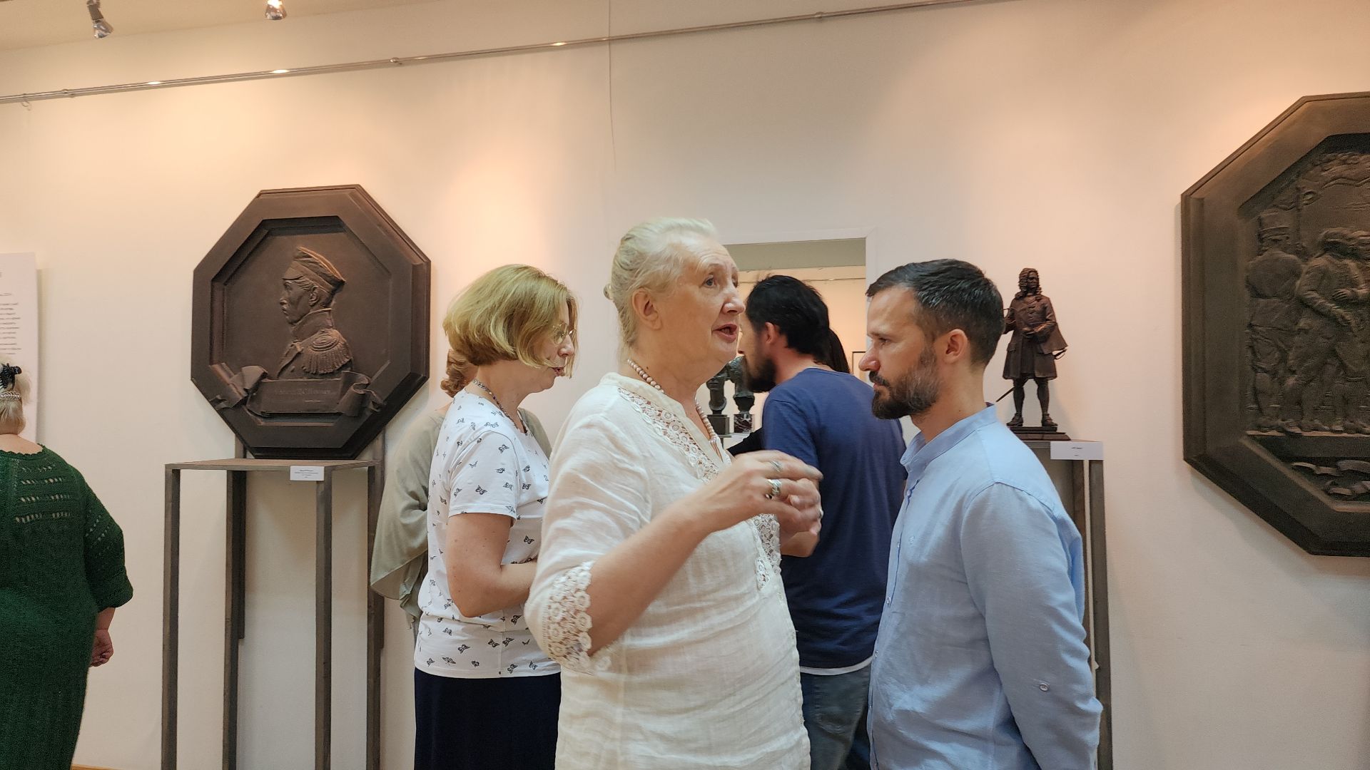 электросталь, мой город, жители города, выставочный зал, музей, выставка, экспозиция, скульптор, творческий вечер,