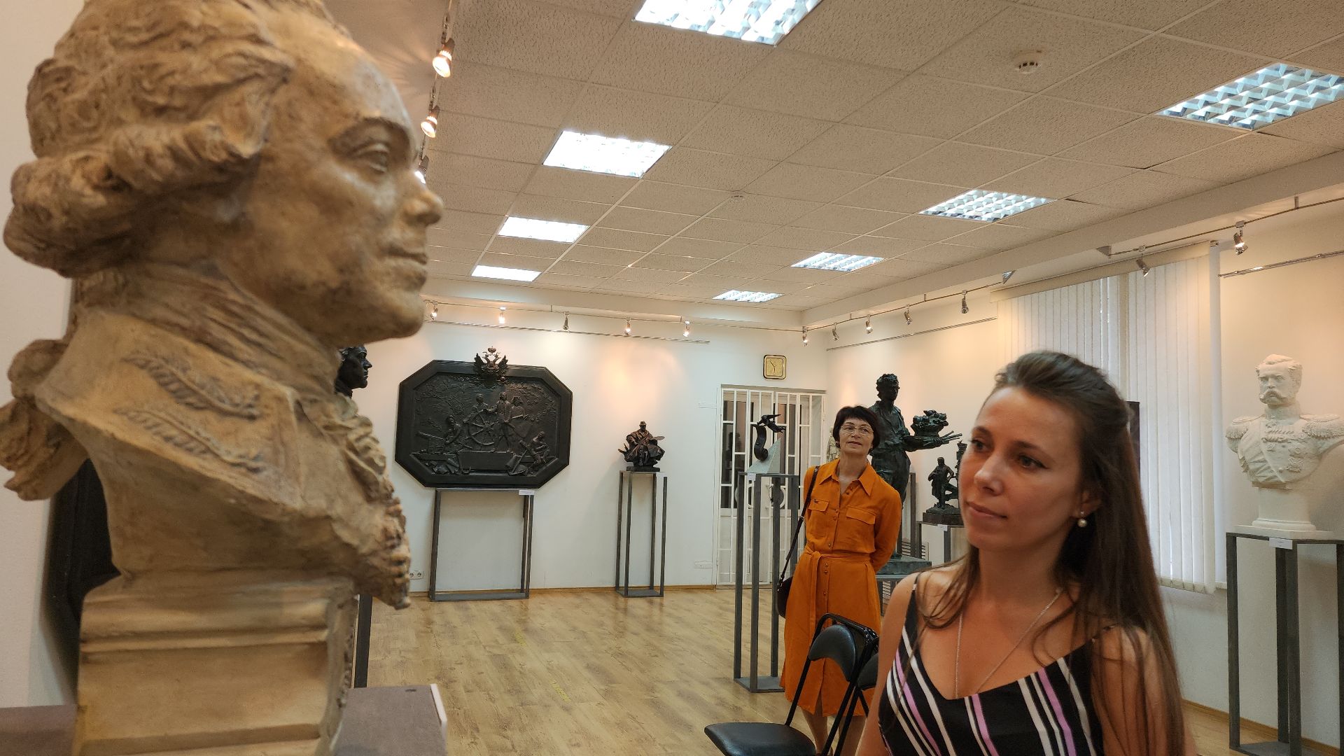 электросталь, мой город, жители города, выставочный зал, музей, выставка, экспозиция, скульптор, творческий вечер,