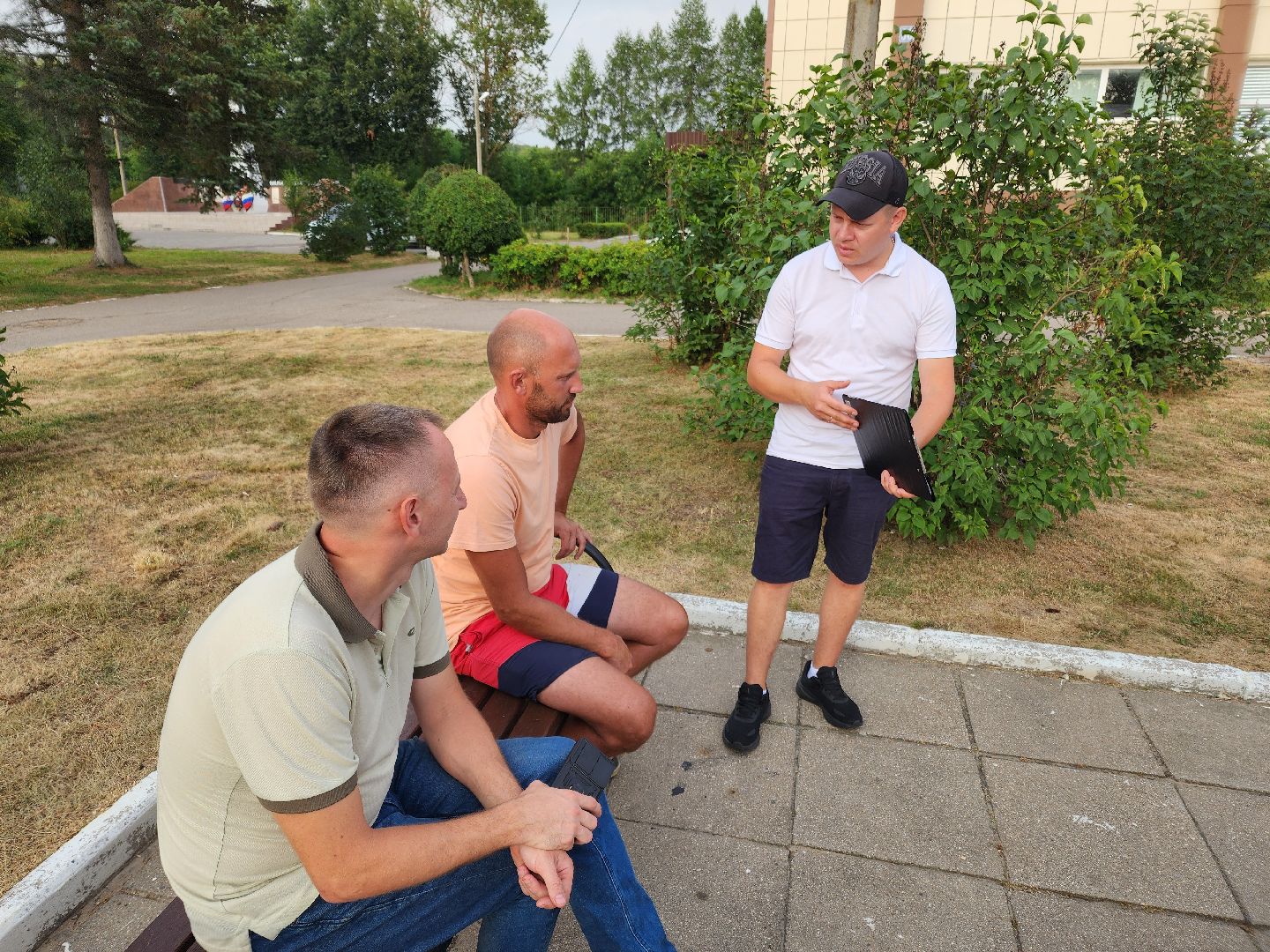 чехов, село Дубна, выездная администрация, входные группы, ремонт ступеней, уборка двора, горячая вода, горячее водоснабжение, ЖКХ,