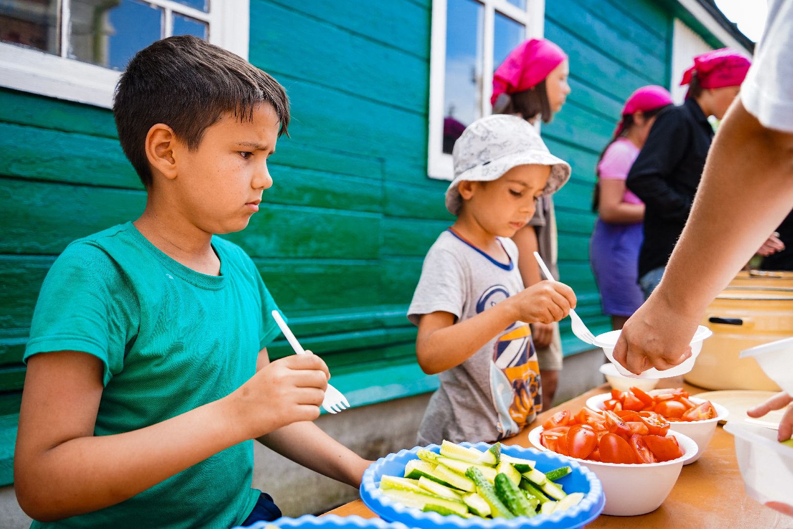 Православный лагерь, православные варяги, шатурское благочиние, Большая Шатура, Семейный лагерь,