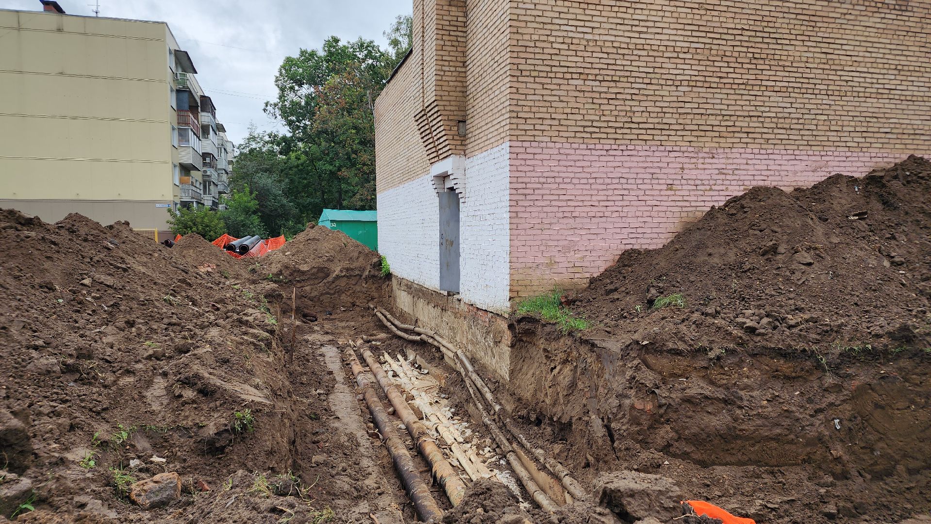 жкх, ремонт тепловых сетей, Лосино-Петровский,