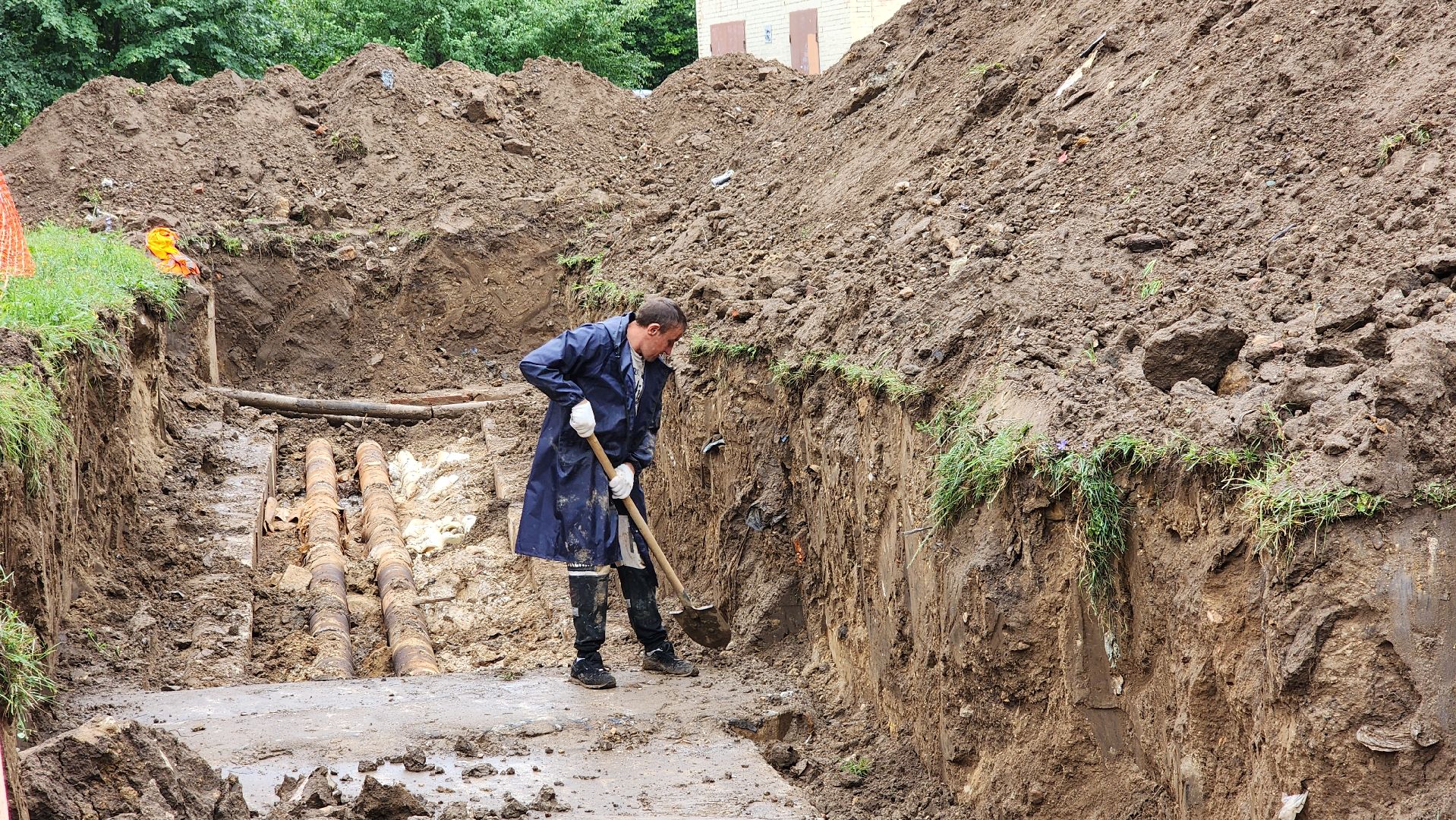 жкх, ремонт тепловых сетей, Лосино-Петровский,