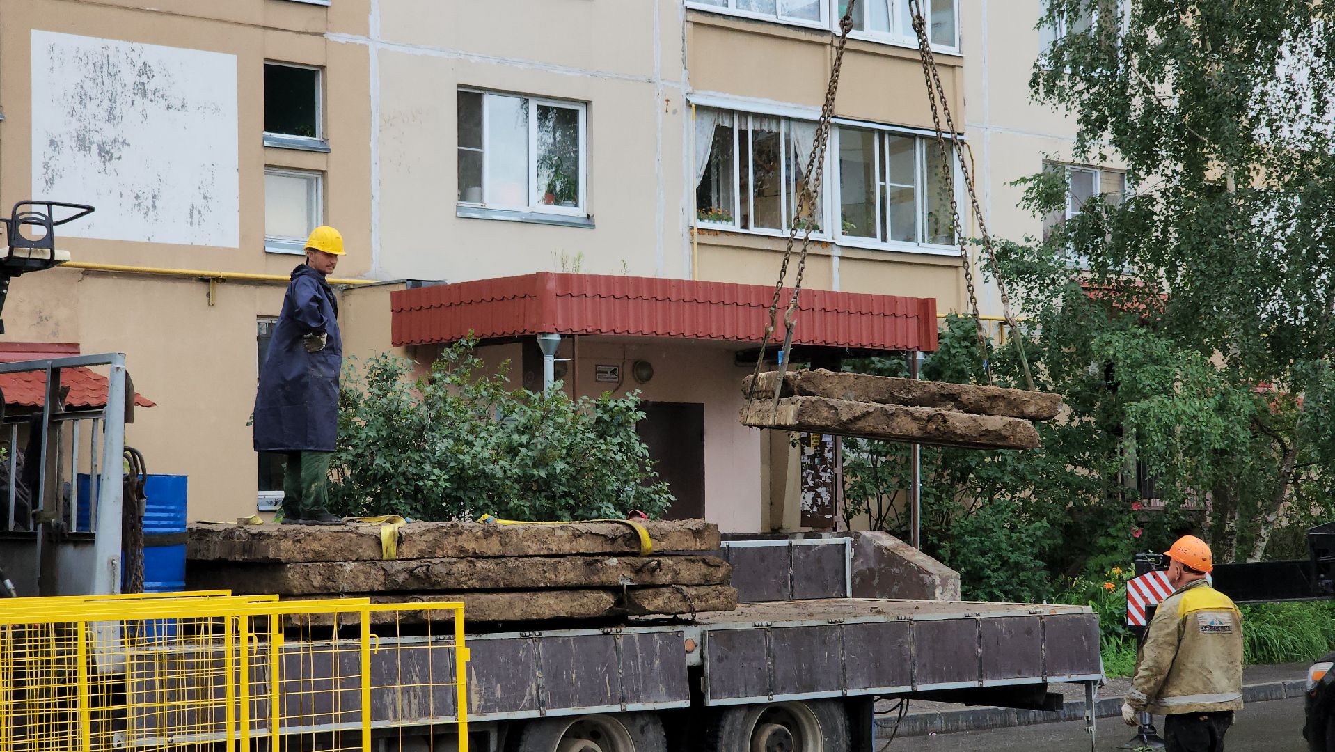жкх, ремонт тепловых сетей, Лосино-Петровский,