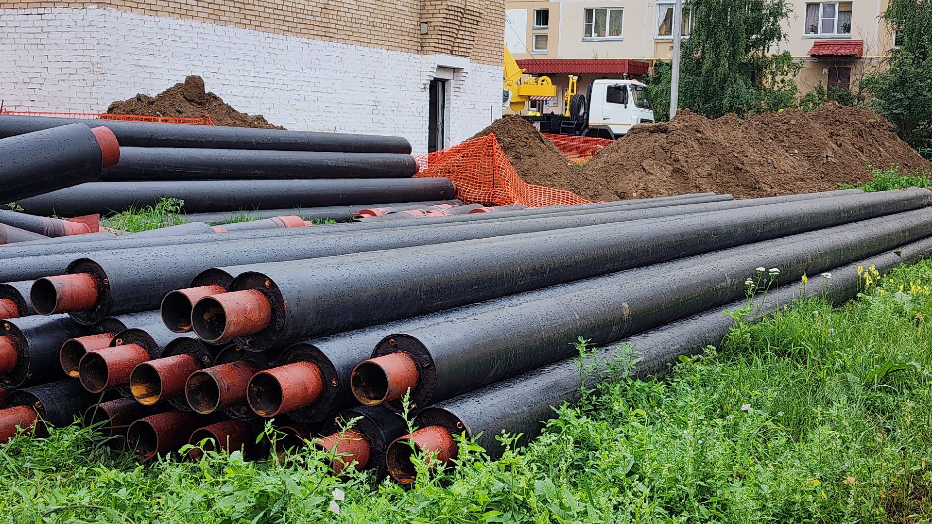 жкх, ремонт тепловых сетей, Лосино-Петровский,