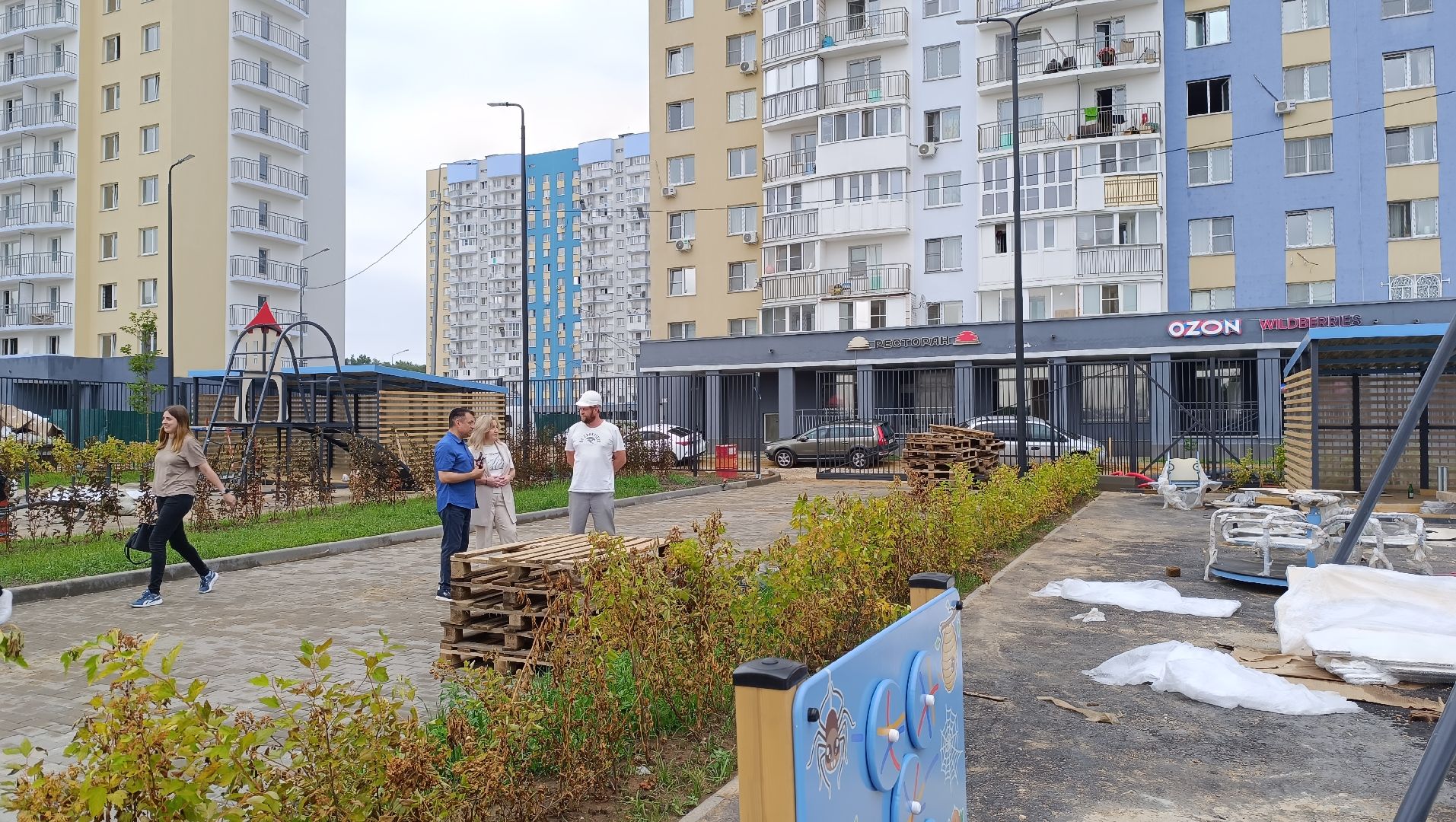 детские сад, лобня, строительные работы,