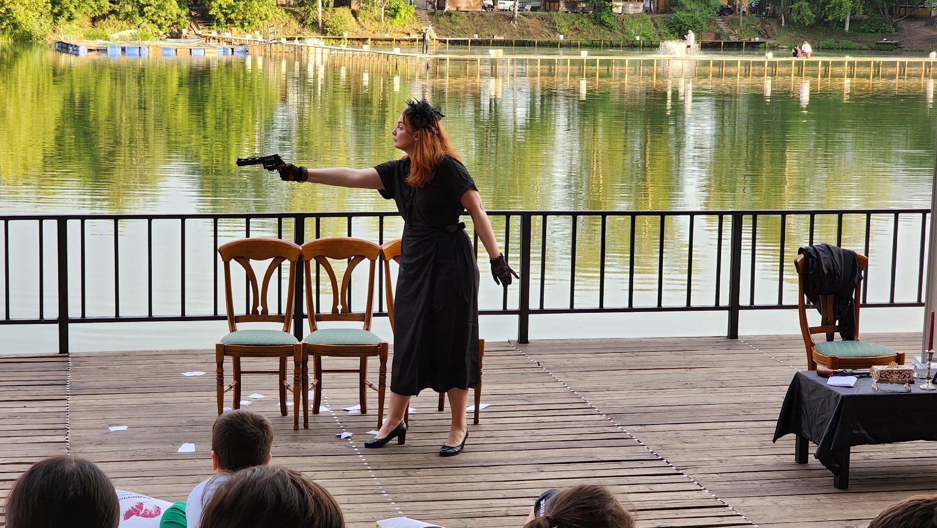 благотворительный спектакль, музей памяти императора, белая дача,