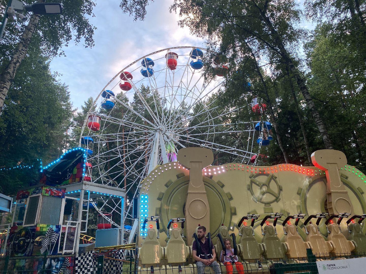 домодедово, Подмосковье, Ночь в парке, культура для школьников, Общество, парки домодедово, Парк Елочки, парки подмосковья,