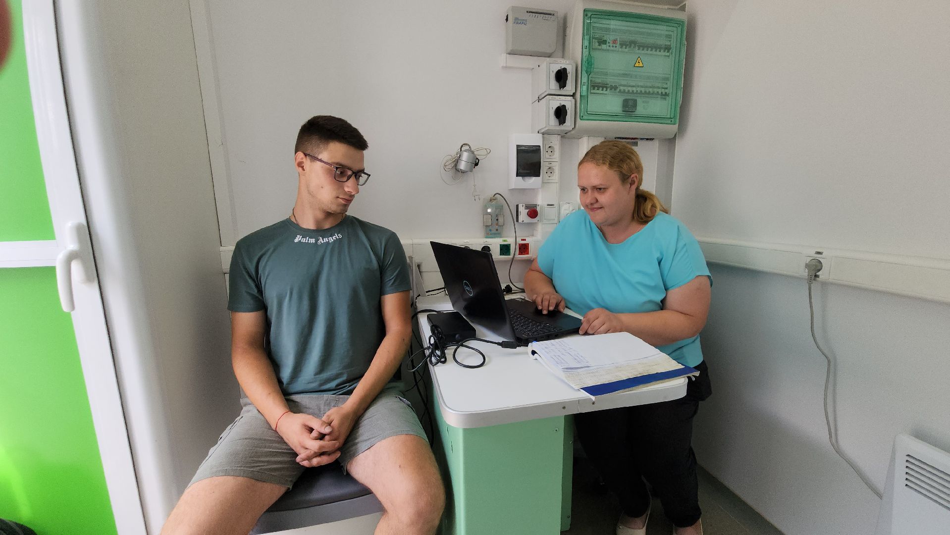 егорьевск, парк, медики, здоровье, диспансеризация,