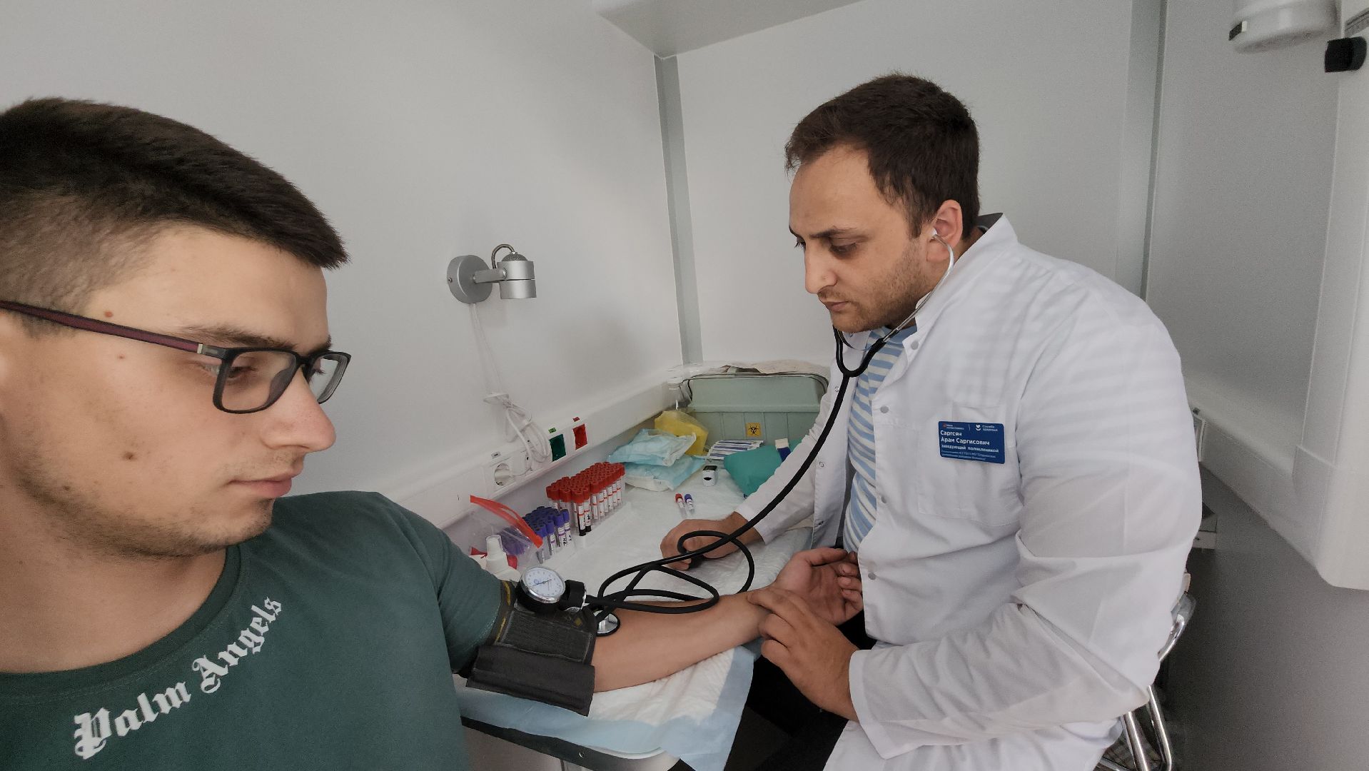 егорьевск, парк, медики, здоровье, диспансеризация,