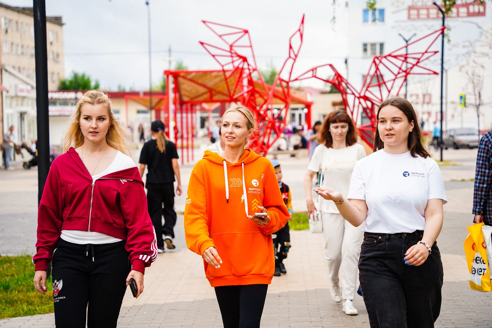 здоровое отечество, Марафон зарядок, Дарья Нагорная, Шатура,