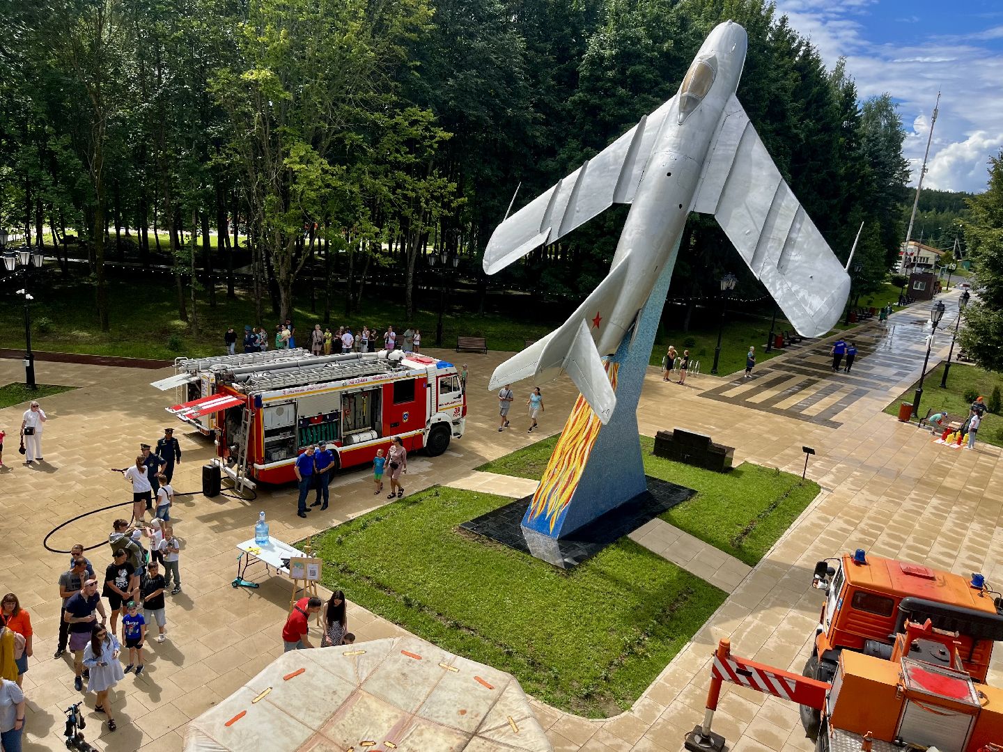 наро-фоминск, противопожарный надзор, парк победы,день пожарного надзора,