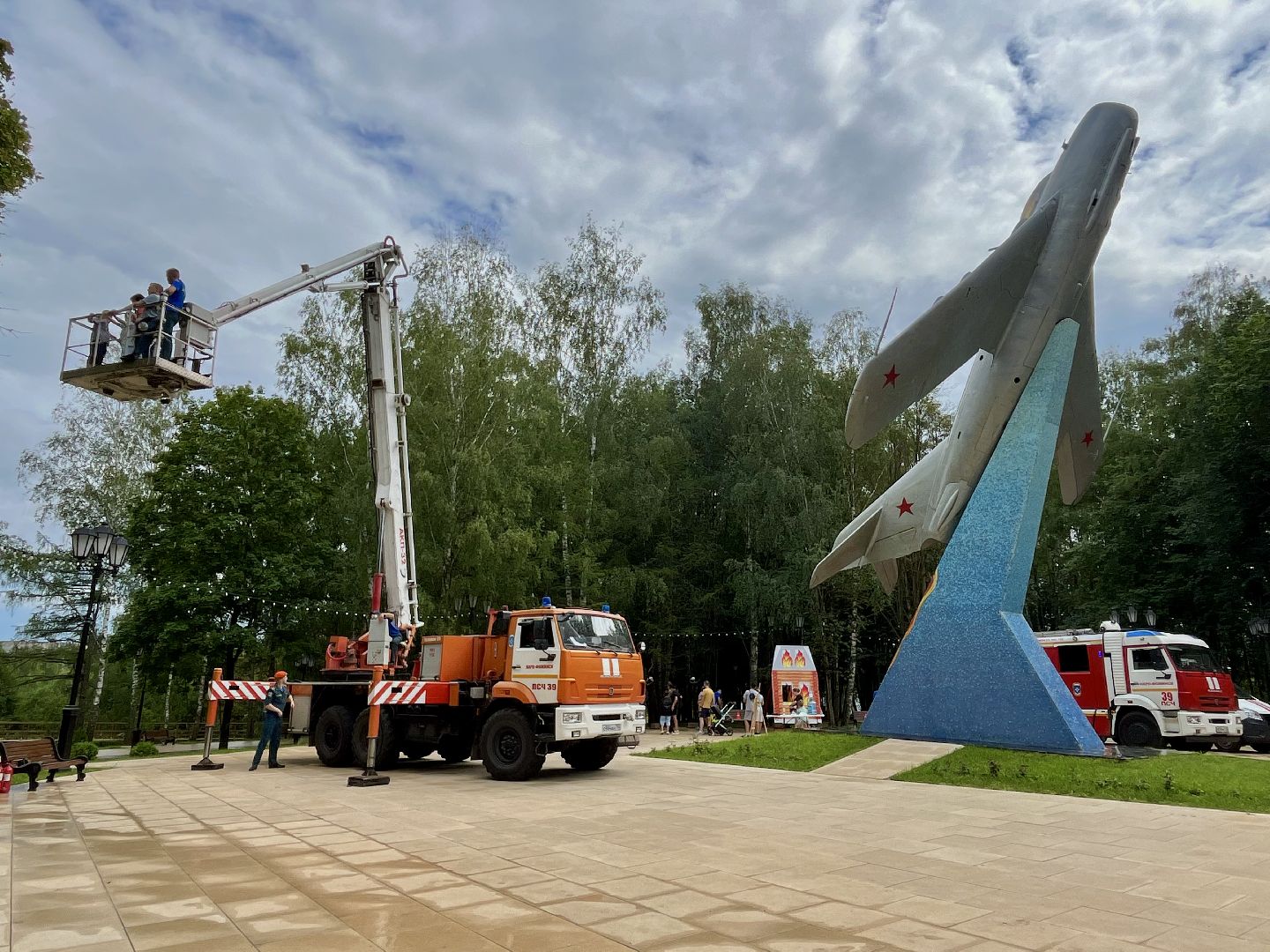 наро-фоминск, противопожарный надзор, парк победы,день пожарного надзора,