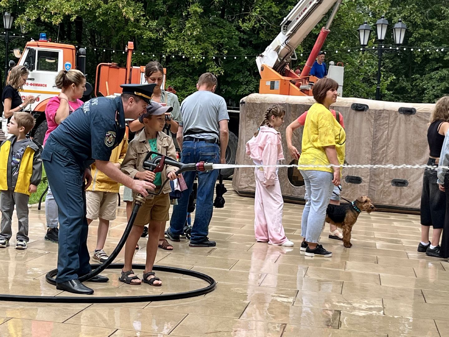 наро-фоминск, противопожарный надзор, парк победы,день пожарного надзора,