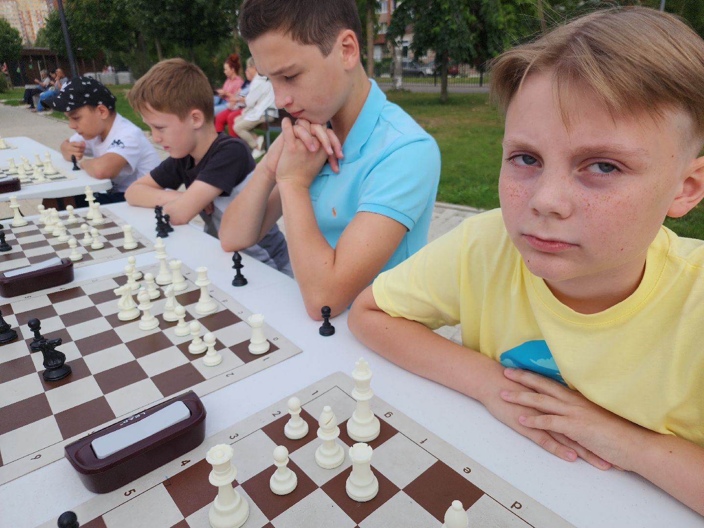 Турнир по шахматам, парки подмосковья, орехово зуево,