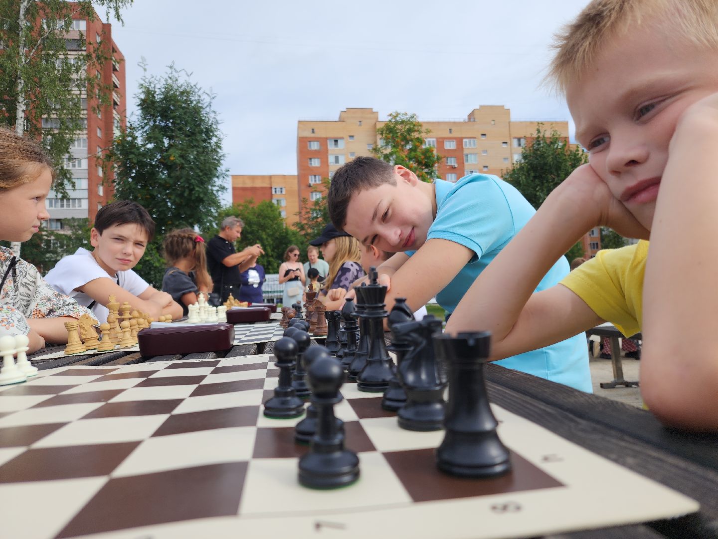 Турнир по шахматам, парки подмосковья, орехово зуево,