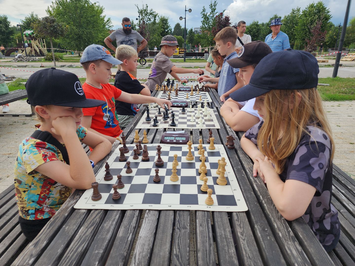 Турнир по шахматам, парки подмосковья, орехово зуево,