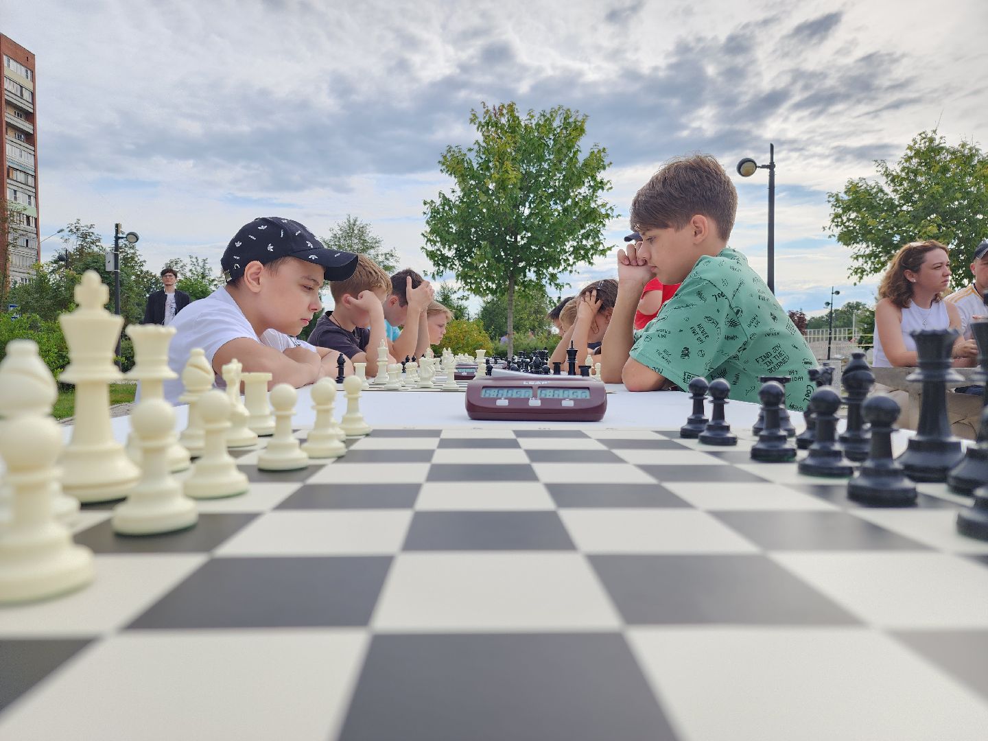Турнир по шахматам, парки подмосковья, орехово зуево,