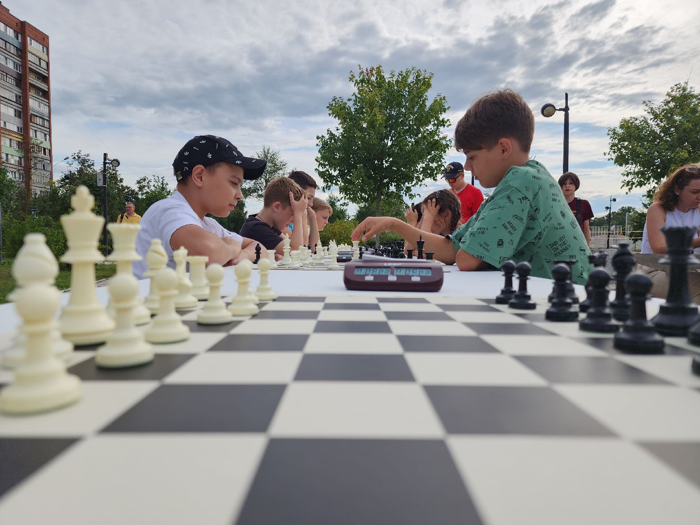 Турнир по шахматам, парки подмосковья, орехово зуево,