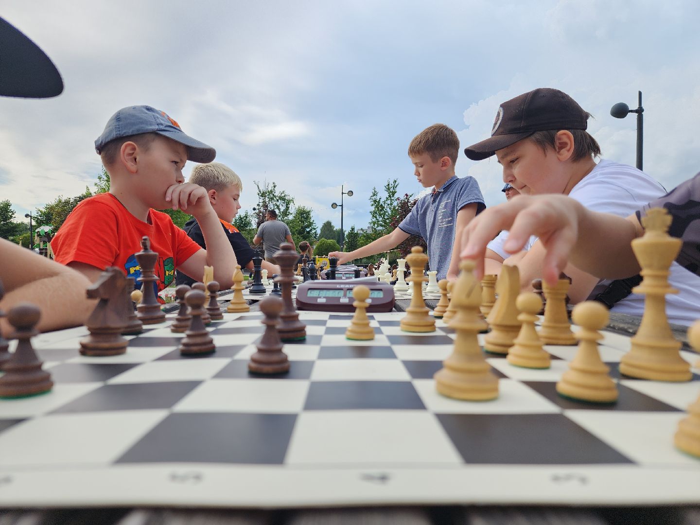 Турнир по шахматам, парки подмосковья, орехово зуево,