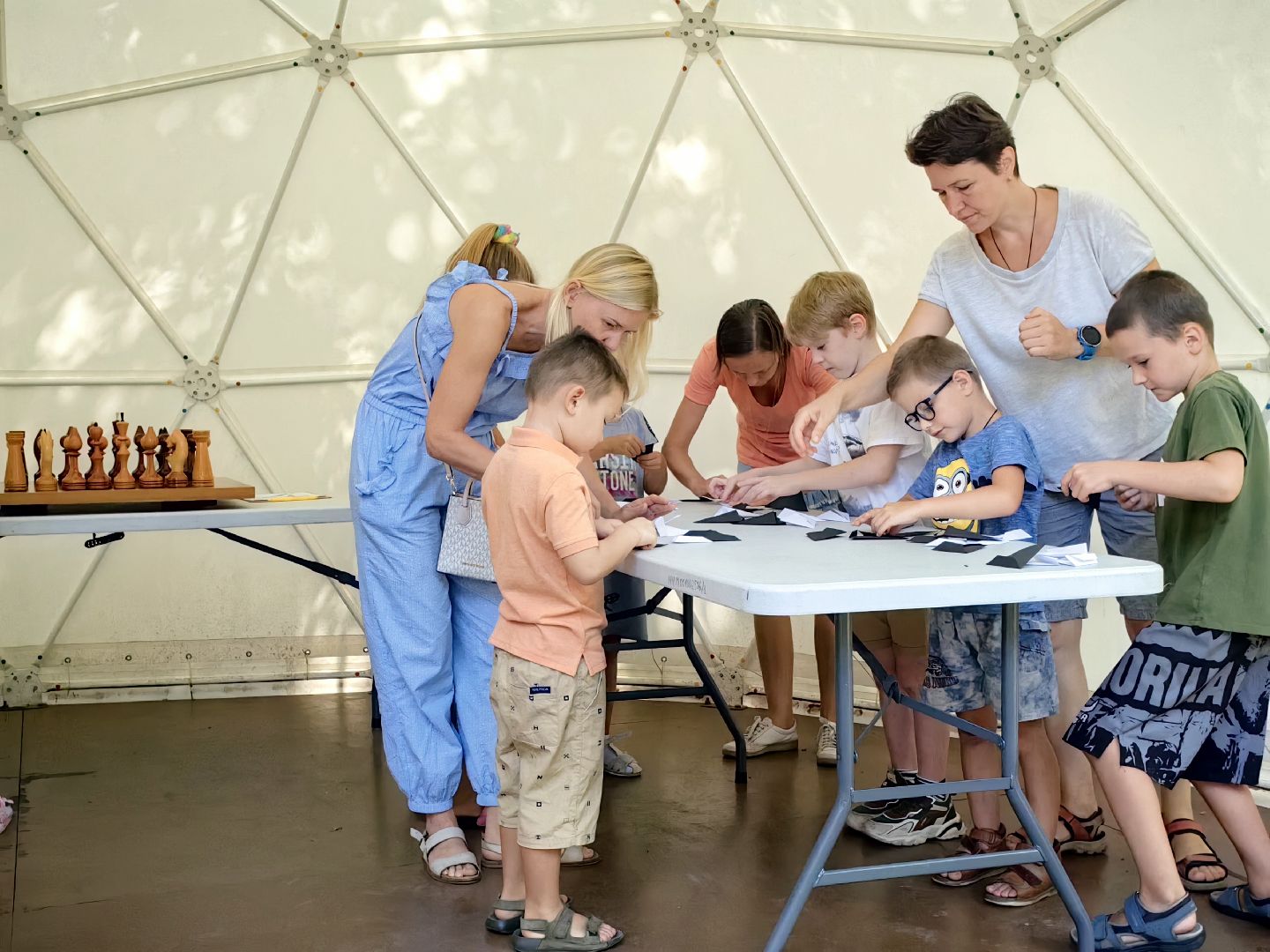 шахматы, турнир, мастер класс, оригами, игра, щёлково,