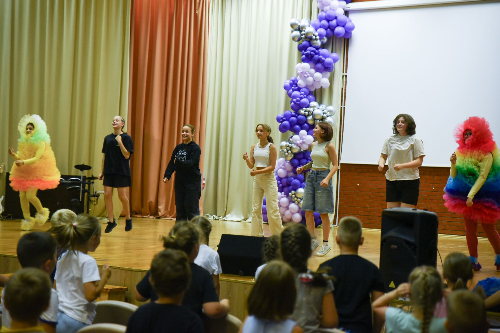 Бронницы, Летний лагерь Радуга, Дом детского творчества, Открытие лагеря Радуга, Летние каникулы,