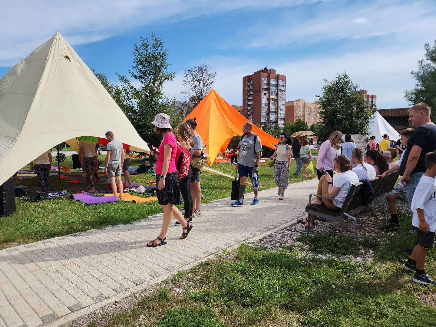 Фестиваль йоги, орехово зуево, парки подмосковья,