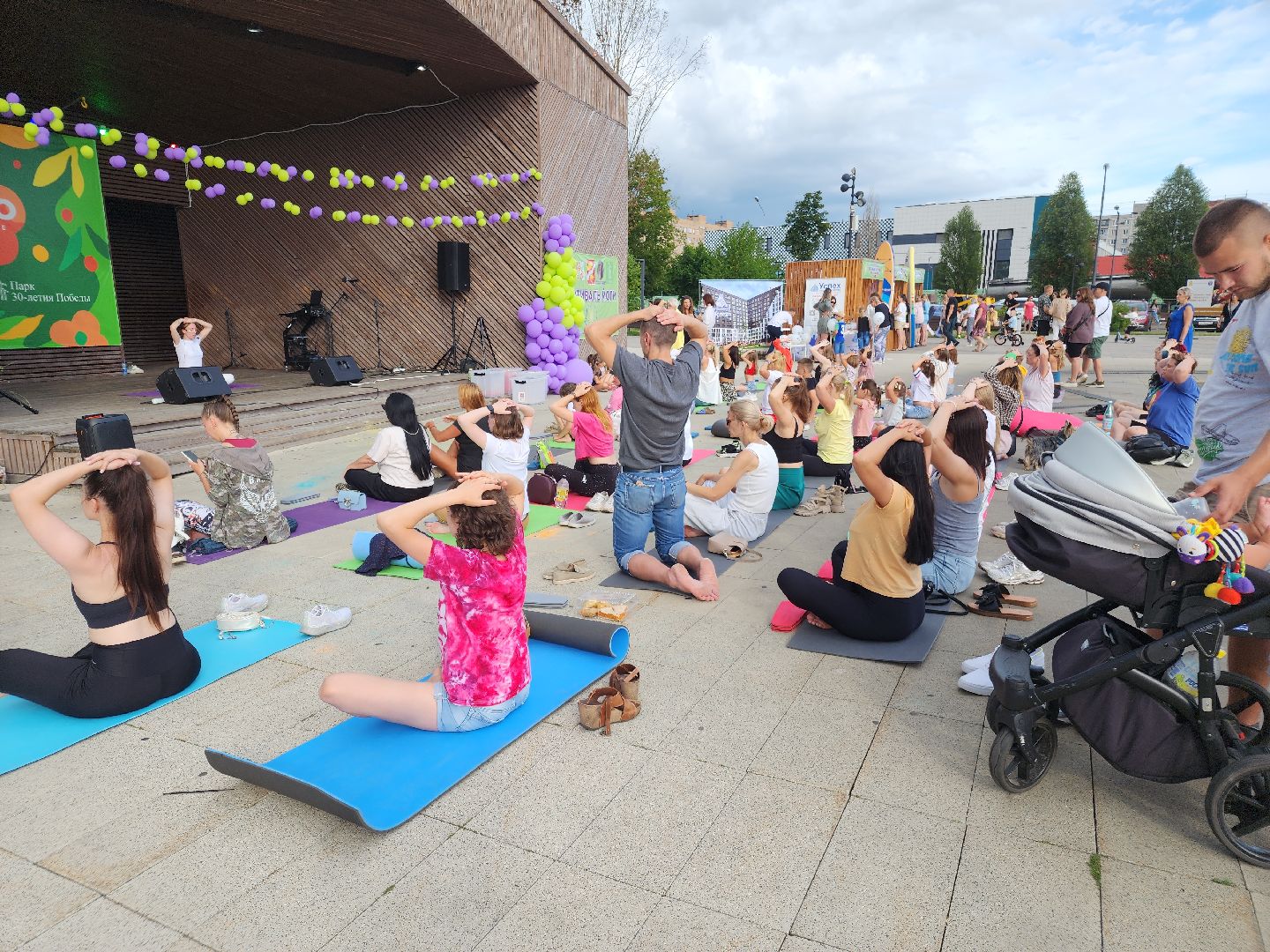 Фестиваль йоги, орехово зуево, парки подмосковья,