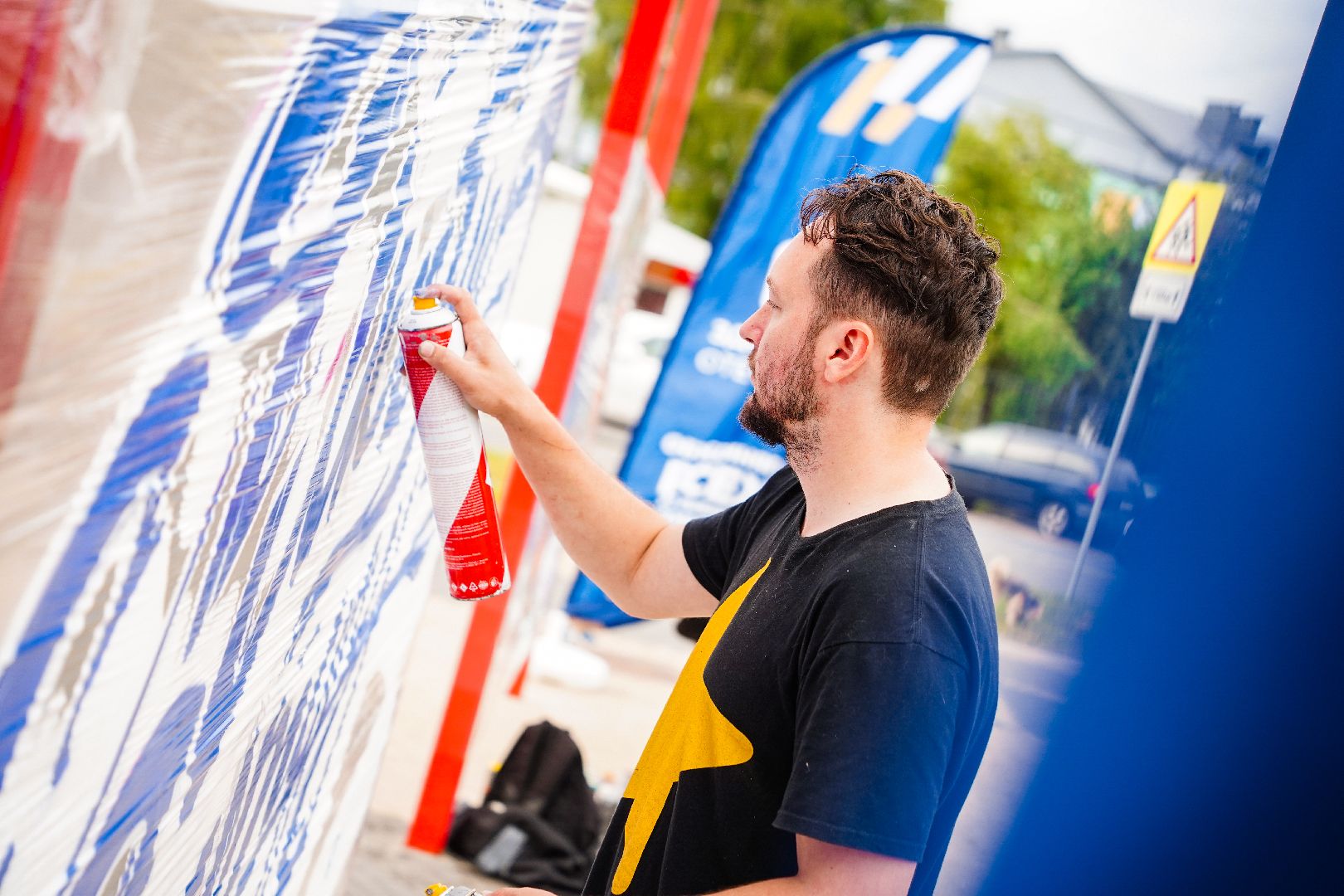 Краски города, граффити, Арт-фестиваль, Арт-перформанс, Шатура,