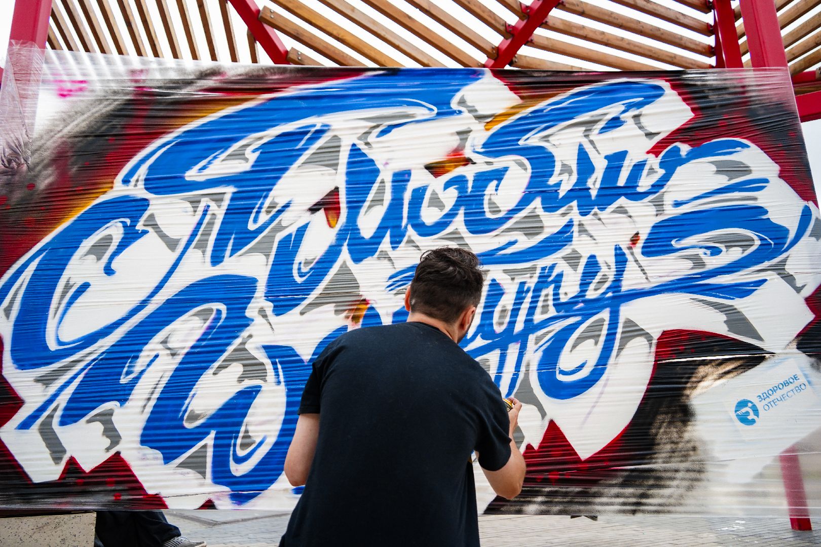 Краски города, граффити, Арт-фестиваль, Арт-перформанс, Шатура,
