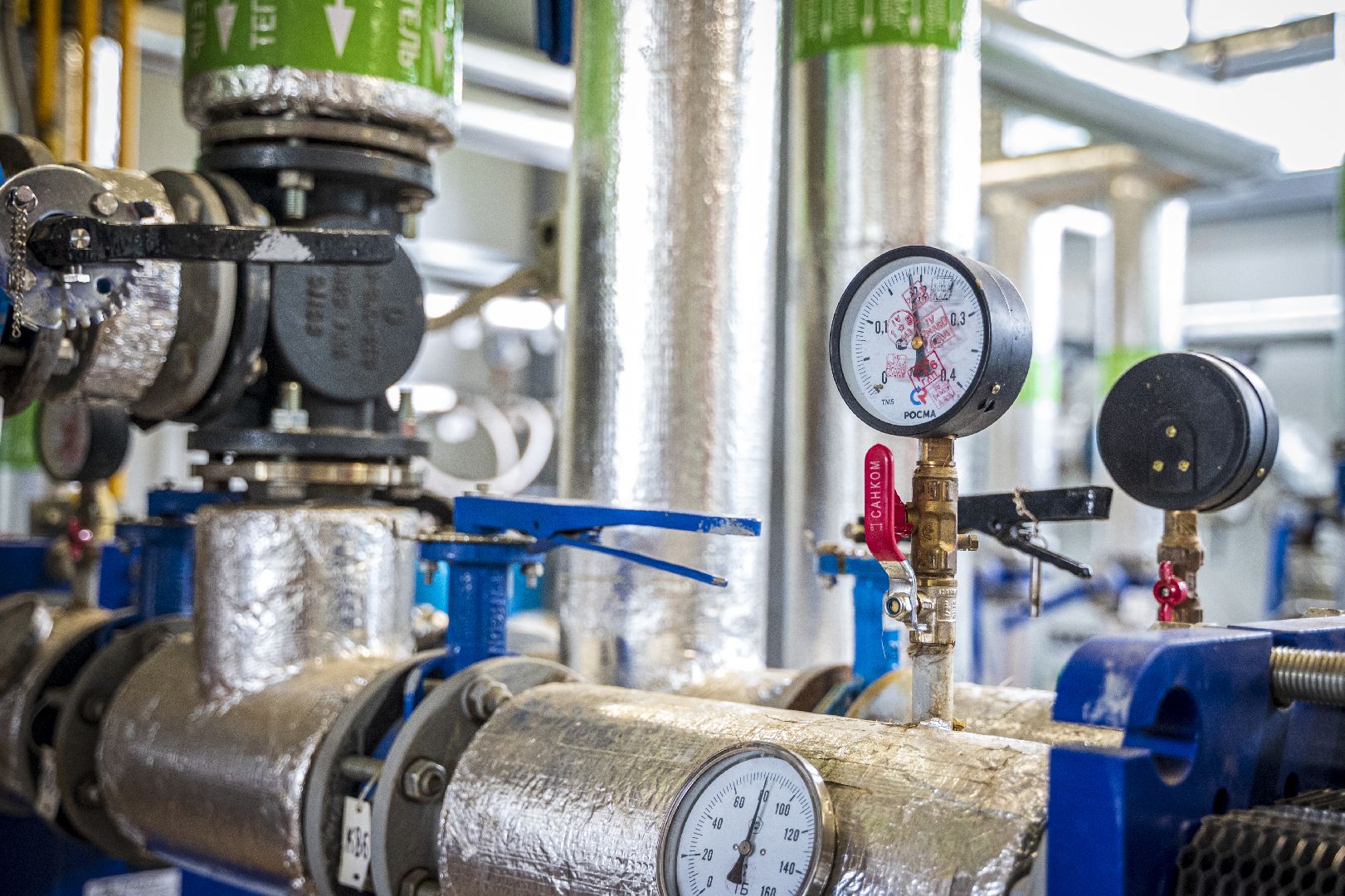 Котельные, подготовка к зимнему сезону, Госфильмофонд России, Зеленая роща, Домодедово,