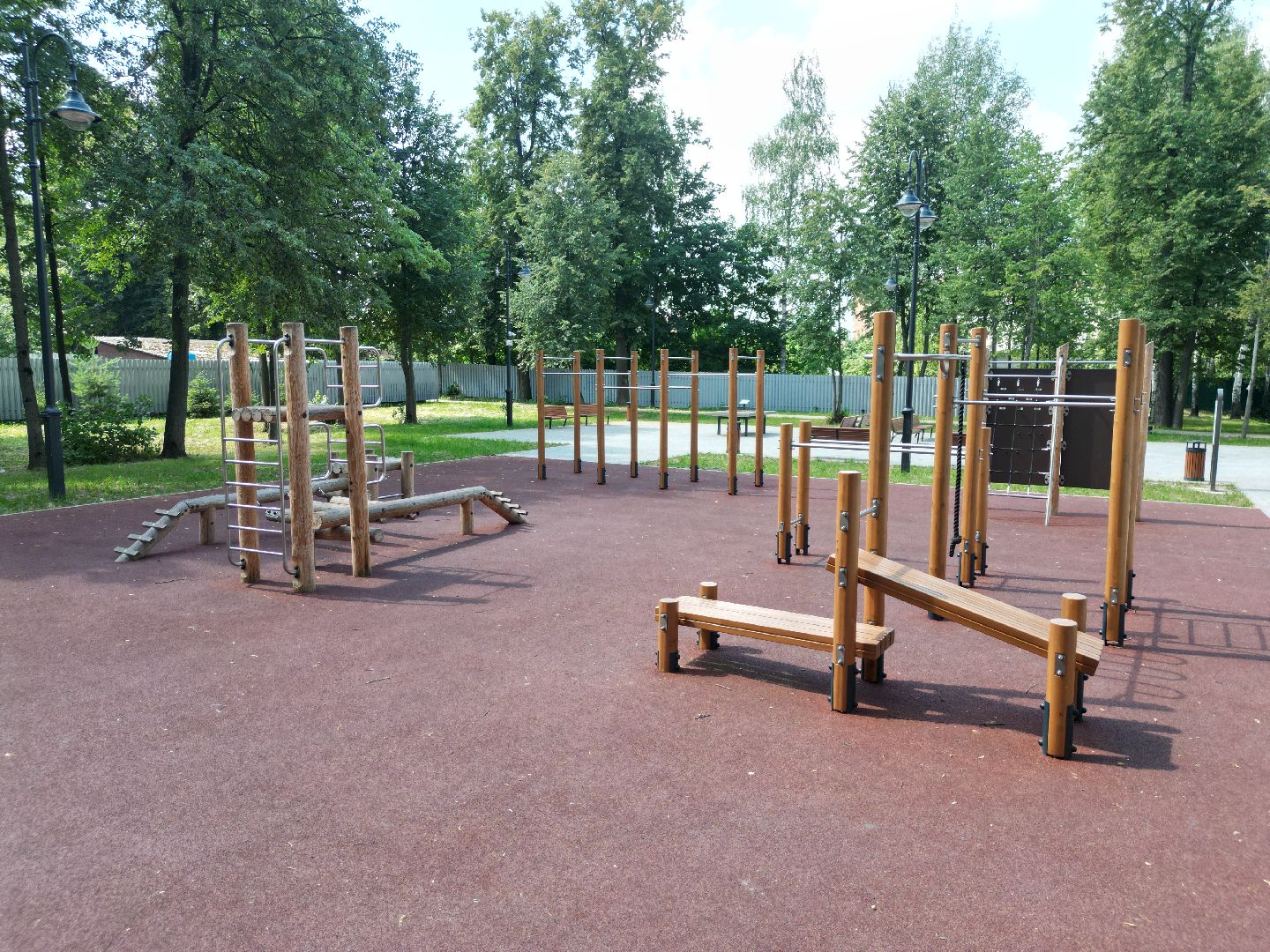 видео с коптера, лобня, парк, благоустройство,