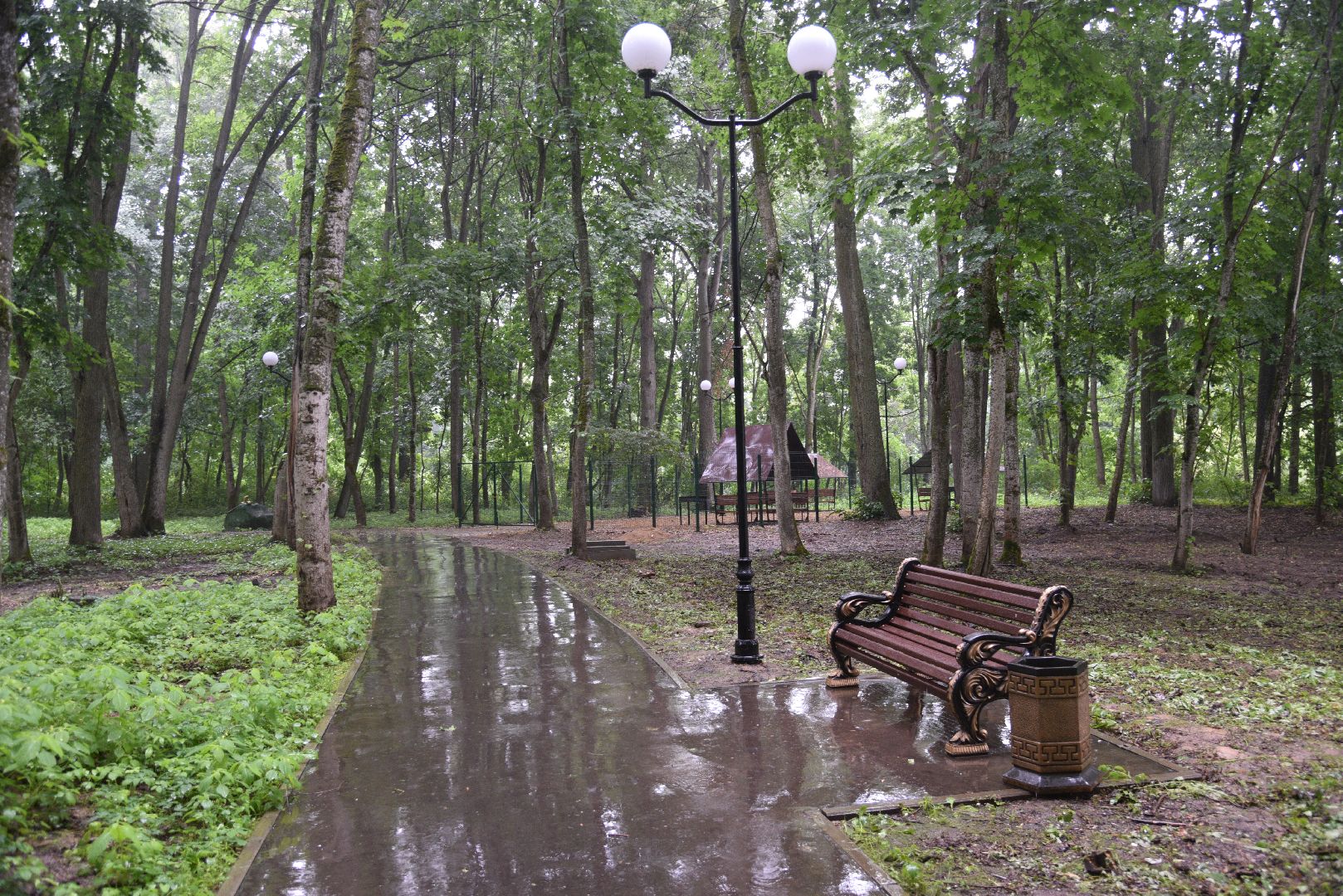 лотошино, лотошинский парк, парки подмосковья, зона для пикника,