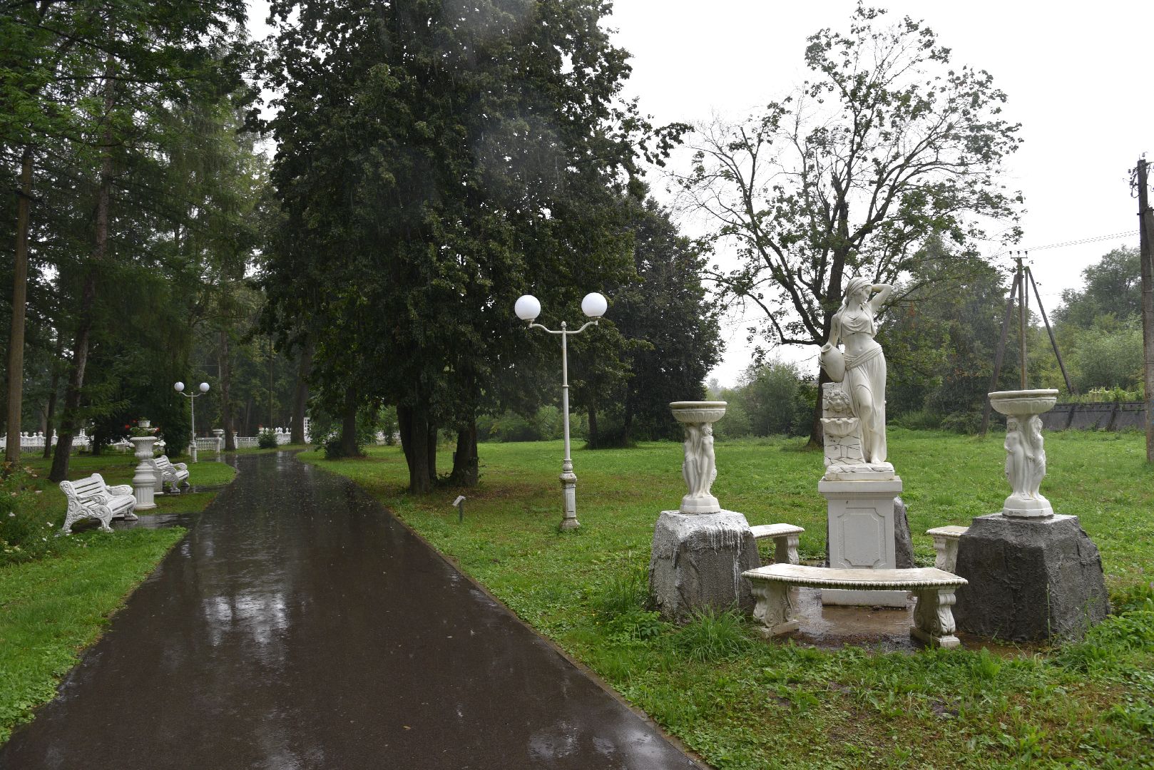 лотошино, лотошинский парк, парки подмосковья, зона для пикника,