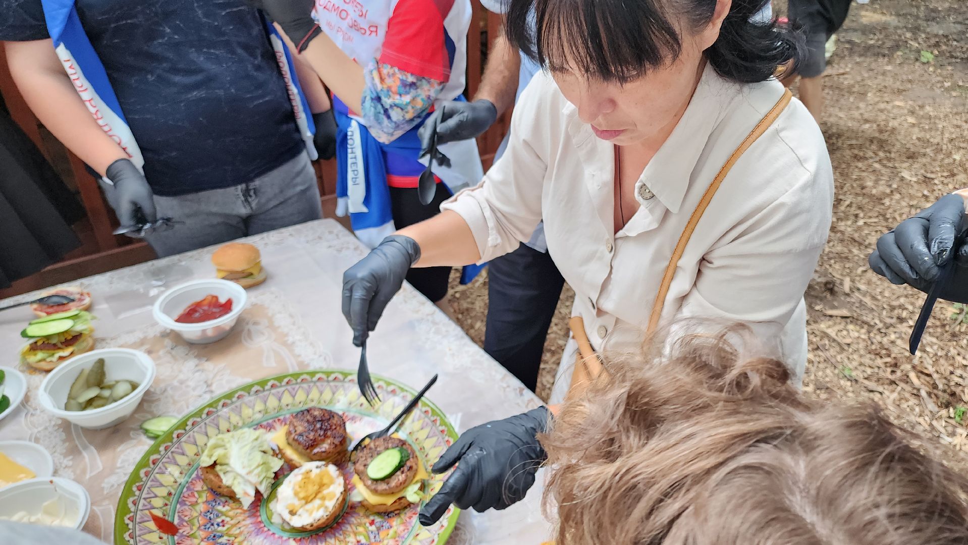 Кашира, Городской парк, мастер-класс, бургеры, котлета, булка, лимонад, ночь в парке, волонтеры,