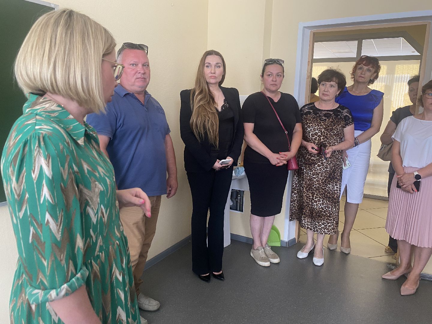 новый учебный год, школа перспектива власиха, подготовка к учебному году, текущий ремонт школы, Власиха Перспектива,