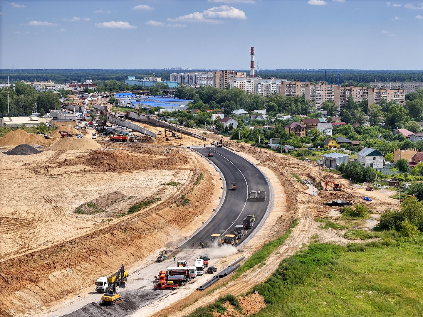 автодор, большие вяземы, строительство, цкад, дороги, эстакада, мост, тоннель,малые вяземы,