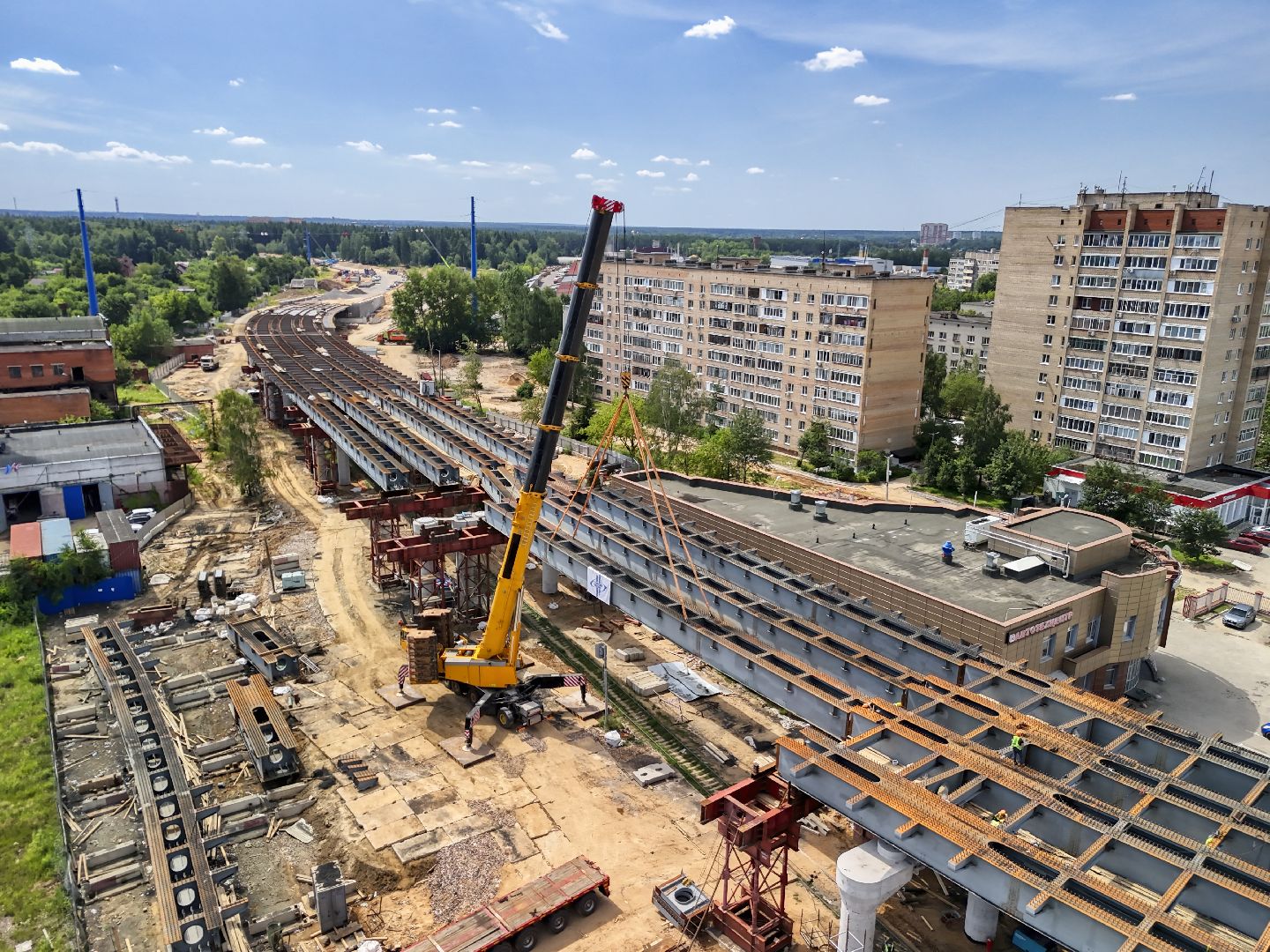 автодор, большие вяземы, строительство, цкад, дороги, эстакада, мост, тоннель,малые вяземы,